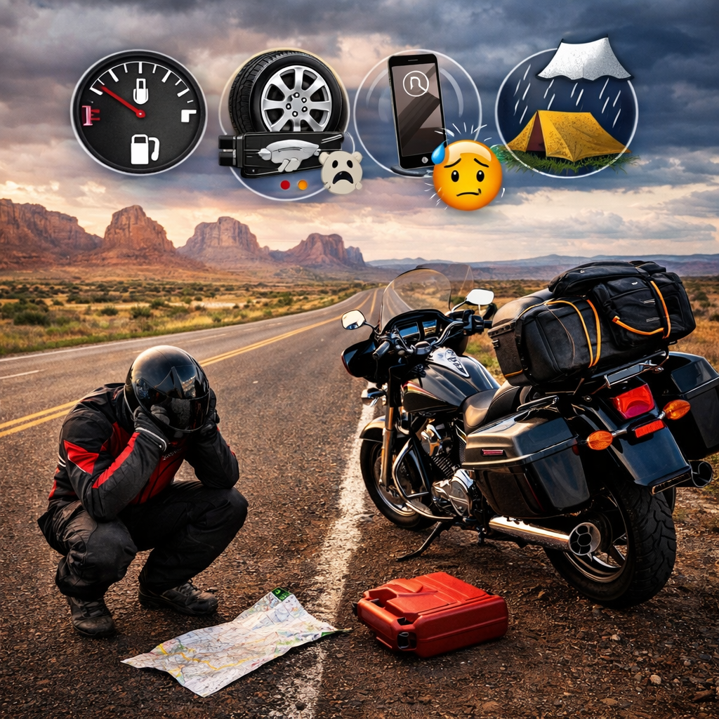 The 10 Most Common Mistakes New Bikers Make on Long-Distance Trips